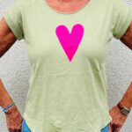 T-Shirt mit Herz